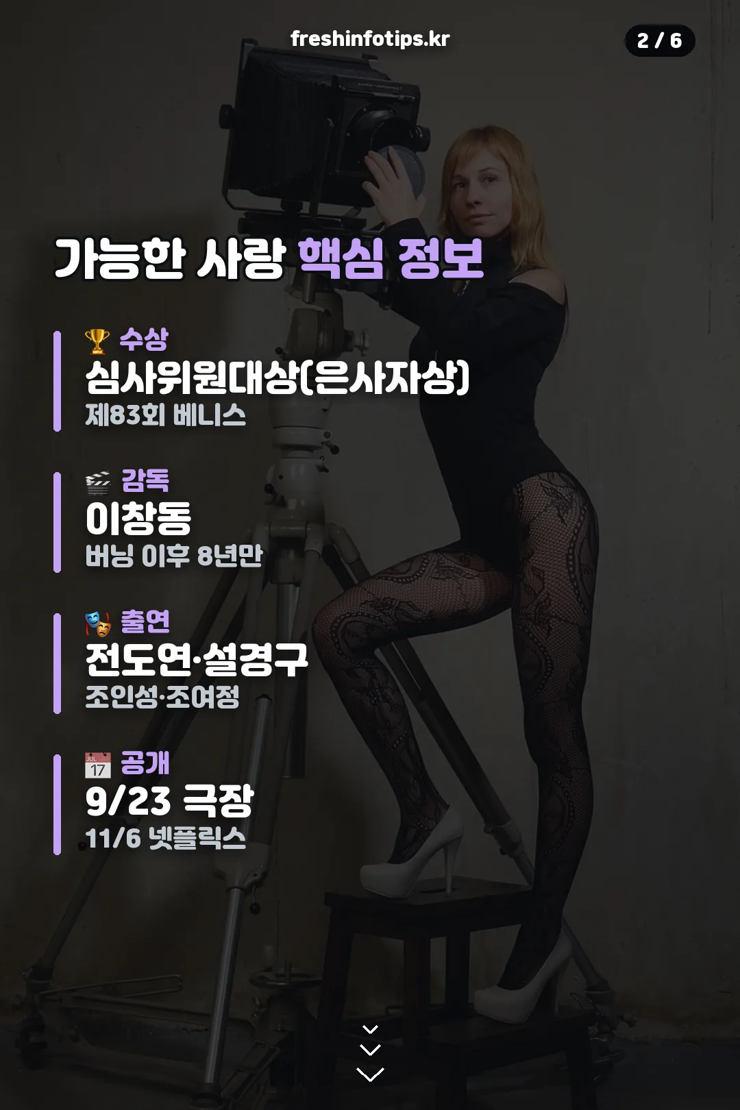 가능한 사랑 핵심 정보